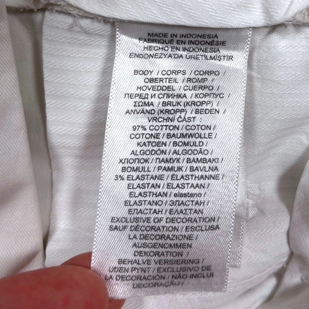 Polo Ralph Lauren Shorts Chinos Mens 33‎ White All Over PONY OGO Classic Preppy